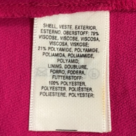 NWT Anthropologie Maeve Brin Pink Rose Strapless Wide Crop Leg Jumpsuit Sz 0 - Picture 9 of 14